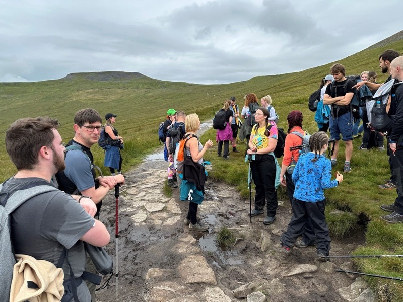 Other image for College team dig deep for gruelling challenge